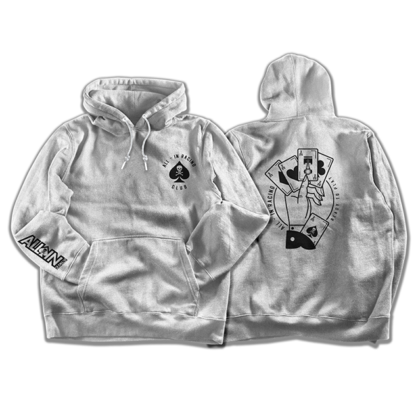 Poker Hand - Sudadera Gris