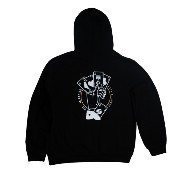 Poker Hand - Sudadera Negra - Imagen 3