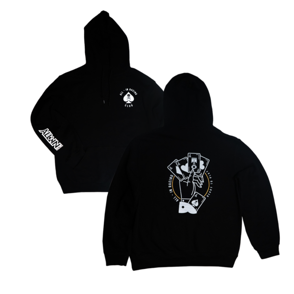 Poker Hand - Sudadera Negra